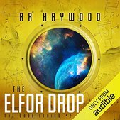 Book cover: The Elfor Drop by R. R. Haywood